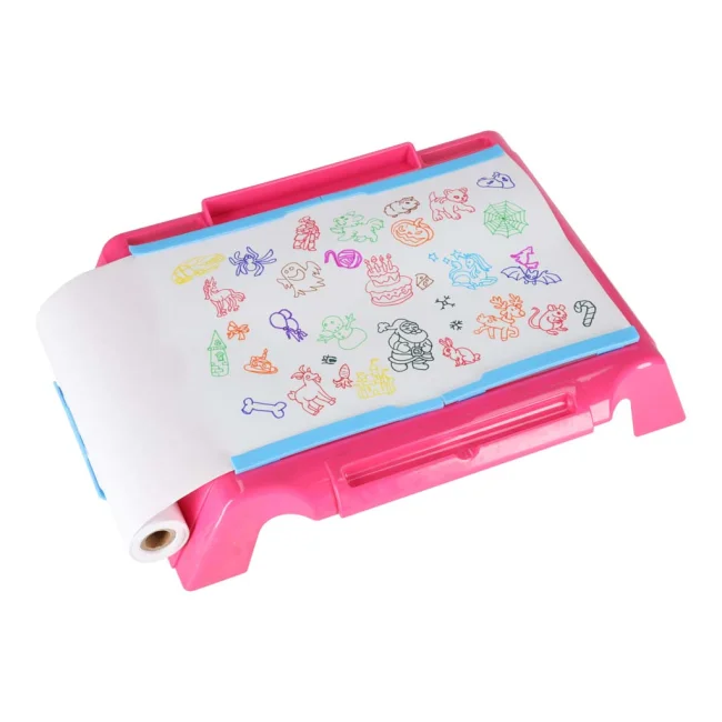 Projektor rzutnik stolik do rysowania karty różowy