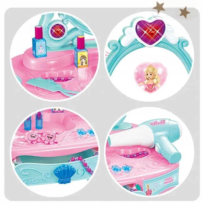 Seria MalPlay – toaletka dla dzieci z akcesoriami