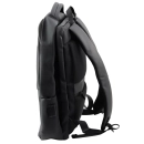 Plecak Miejski Biznesowy USB Kieszeń Na Laptopa Czarny 16L 41cm