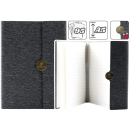 Notes Biurowy Na Magnes Notatnik W Linie A5 Z Obiciem Czarny