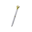 Długopis Z Diamentem W Kropki Niebieski Wkład 0.7mm Mix