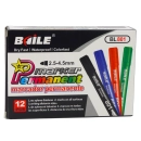 Marker Permanentny Wodoodporny Czerwony 2,5-4,5 mm