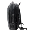 Plecak Biznesowy USB Kieszeń Na Laptopa Czarny 16L 45cm