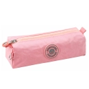 Piórnik Szkolny Organizer Jednokomorowy Różowy 21,5cm