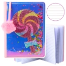 Zeszyt Notatnik W Linie Lizak Konfetti Holograficzny A5 80 Kartek