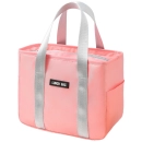 Torba Termiczna Izolacyjna Śniadaniowa Lunch Bag Różowa 24cm