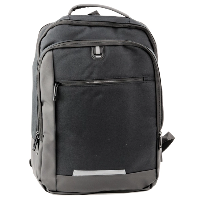 Plecak Biznesowy USB Kieszeń Na Laptopa Czarny 16L 45cm