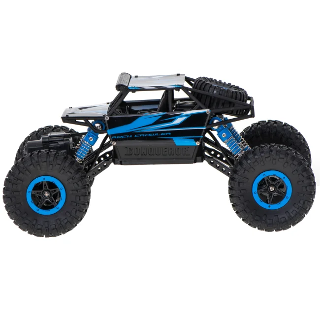 Samochód zdalnie sterowany na pilota RC Rock Crawler HB 2,4GHz 1:18 niebieski