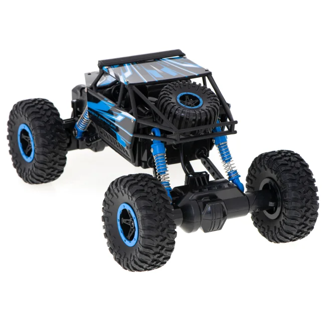 Samochód zdalnie sterowany na pilota RC Rock Crawler HB 2,4GHz 1:18 niebieski