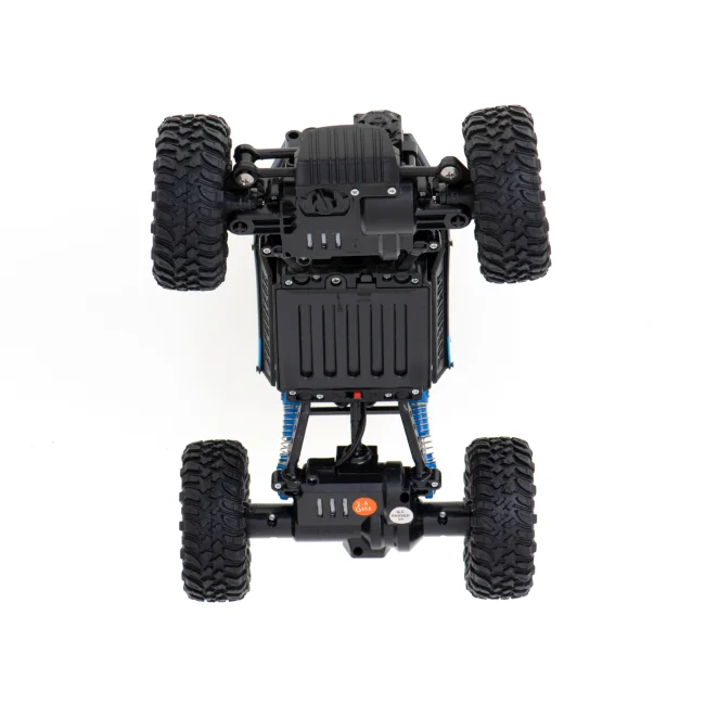 Samochód zdalnie sterowany na pilota RC Rock Crawler HB 2,4GHz 1:18 niebieski