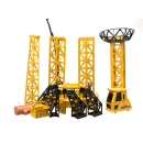 Dźwig Żuraw budowlany zdalnie sterowany  RC z hakiem 4CH 128cm