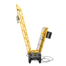 Dźwig Żuraw budowlany zdalnie sterowany  RC z hakiem 4CH 128cm