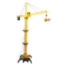 Dźwig Żuraw budowlany zdalnie sterowany  RC z hakiem 4CH 128cm