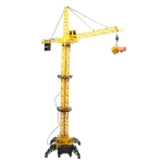 Dźwig Żuraw budowlany zdalnie sterowany  RC z hakiem 4CH 128cm