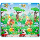 Mata edukacyjna piankowa dwustronna składana morski świat 190 x 170 cm