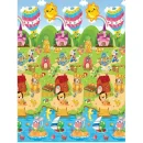 Mata edukacyjna piankowa dwustronna składana bajkowy świat 180 x 120 cm