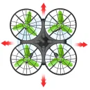 Dron RC Syma X26 2,4Ghz Headless