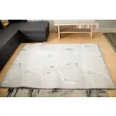 Mata edukacyjna piankowa miarka wzrostu szara 200 x 180 cm