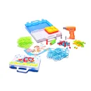 Wkrętarka wiertarka śrubki klocki konstrukcyjne 151 elementów