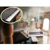 Domek dla lalek drewniany MDF mebelki 122cm XXL LED