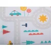 Mata edukacyjna dwustronna składana ulica las 177 x 198 x 1 cm