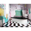 Domek dla lalek drewniany MDF mebelki 122cm XXL LED