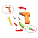 Wkrętarka wiertarka śrubki klocki konstrukcyjne 181 elementów