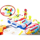 Wkrętarka wiertarka śrubki klocki konstrukcyjne 237 elementów