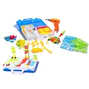 Wkrętarka wiertarka śrubki klocki konstrukcyjne 237 elementów