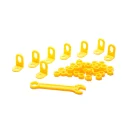 Wkrętarka wiertarka śrubki klocki konstrukcyjne 261 elementów