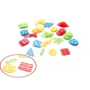 Wkrętarka wiertarka śrubki klocki konstrukcyjne 258 elementów