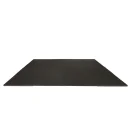 Mata edukacyjna piankowa puzzle czarny 60 x 60 cm 4 elementy