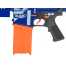 Karabin na piankowe strzałki bębenkowy + magazynek + 20 strzałek