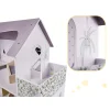 Domek dla lalek drewniany mebelki 70cm szary