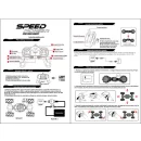 Samochód zdalnie sterowany na pilota RC Speed Pioneer Stunt Car 360 niebieski