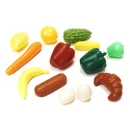 Supermarket sklep kasa fiskalna + wózek miętowy