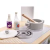 Kuchnia dla dzieci drewniana  MDF MODERN CLASSIC akcesoria 82cm
