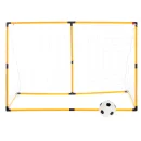 Bramka piłkarska treningowa z siatką + mata celownicza + piłka