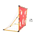 Bramka piłkarska treningowa z siatką + mata celownicza + piłka