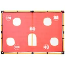 Bramka piłkarska treningowa z siatką + mata celownicza + piłka