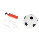 Bramka piłkarska treningowa z siatką + mata celownicza + piłka