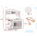 Kuchnia dla dzieci drewniana  MDF MODERN CLASSIC akcesoria 82cm