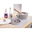 Kuchnia dla dzieci drewniana  MDF MODERN CLASSIC akcesoria 82cm