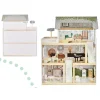 Domek dla lalek drewniany LULILO FLORO boho LED 78cm