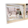 Domek dla lalek drewniany LULILO FLORO boho LED 78cm