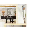 Domek dla lalek drewniany LULILO FLORO boho LED 78cm