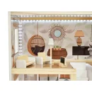 Domek dla lalek drewniany LULILO FLORO boho LED 78cm