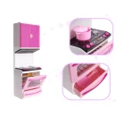 Mebelki dla lalek kuchnia 4 segmenty dźwięki LED 48cm