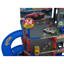 Parking samochodowy garaż wielopoziomowy piętrowy stacja benzynowa myjnia