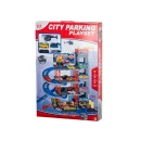 Parking samochodowy garaż wielopoziomowy piętrowy stacja benzynowa myjnia